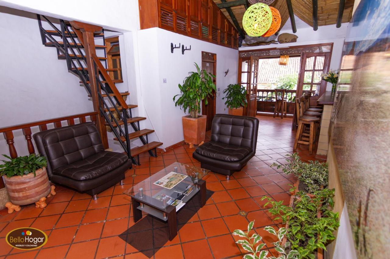Bello Hogar Hospedaria Vdl Villa de Leyva Exteriör bild