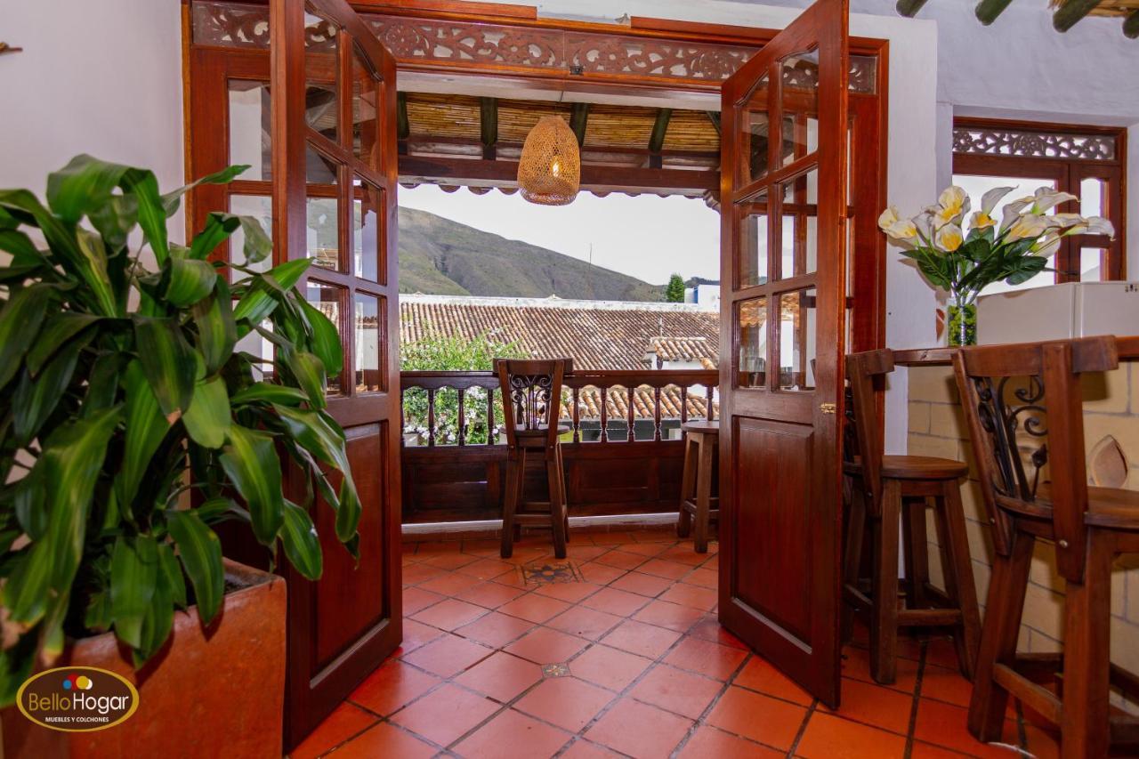 Bello Hogar Hospedaria Vdl Villa de Leyva Exteriör bild