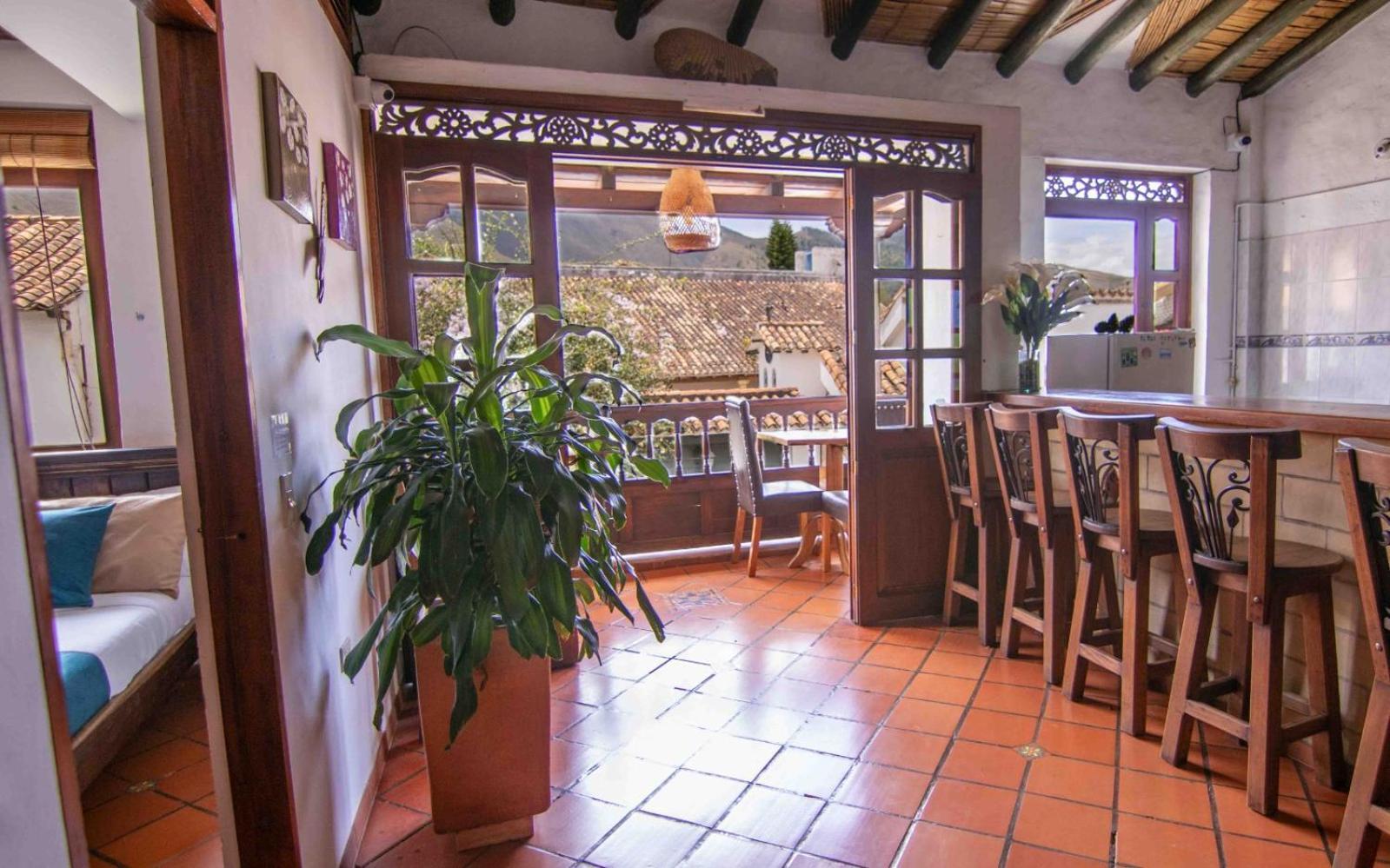 Bello Hogar Hospedaria Vdl Villa de Leyva Exteriör bild