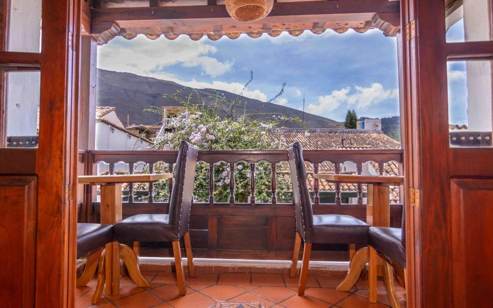 Bello Hogar Hospedaria Vdl Villa de Leyva Exteriör bild