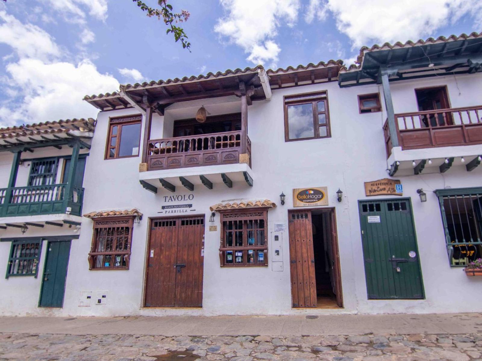 Bello Hogar Hospedaria Vdl Villa de Leyva Exteriör bild