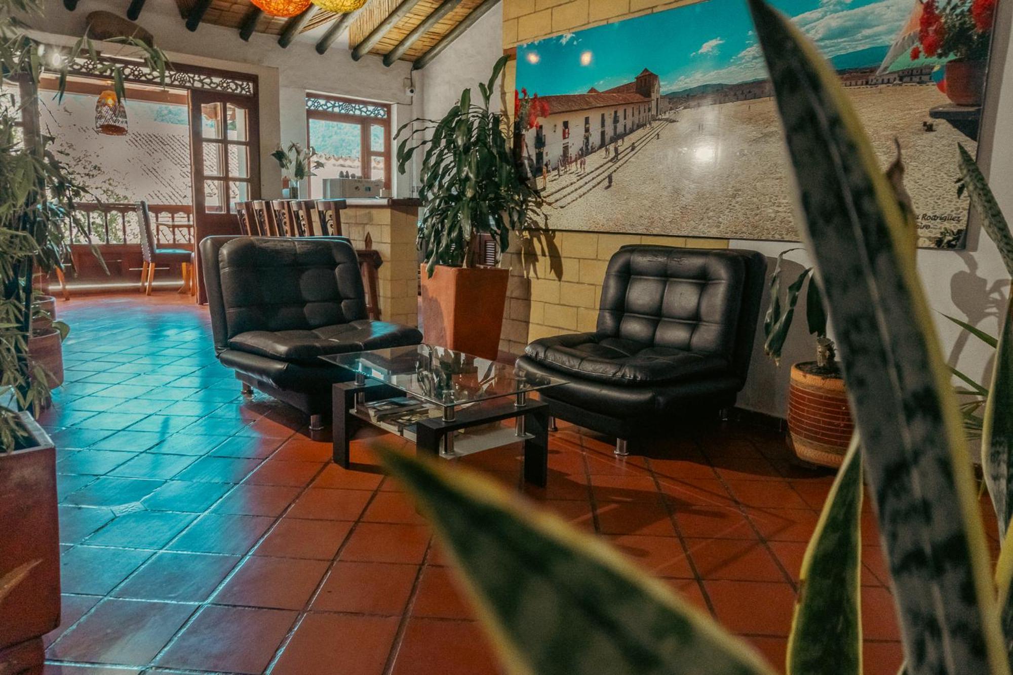 Bello Hogar Hospedaria Vdl Villa de Leyva Exteriör bild