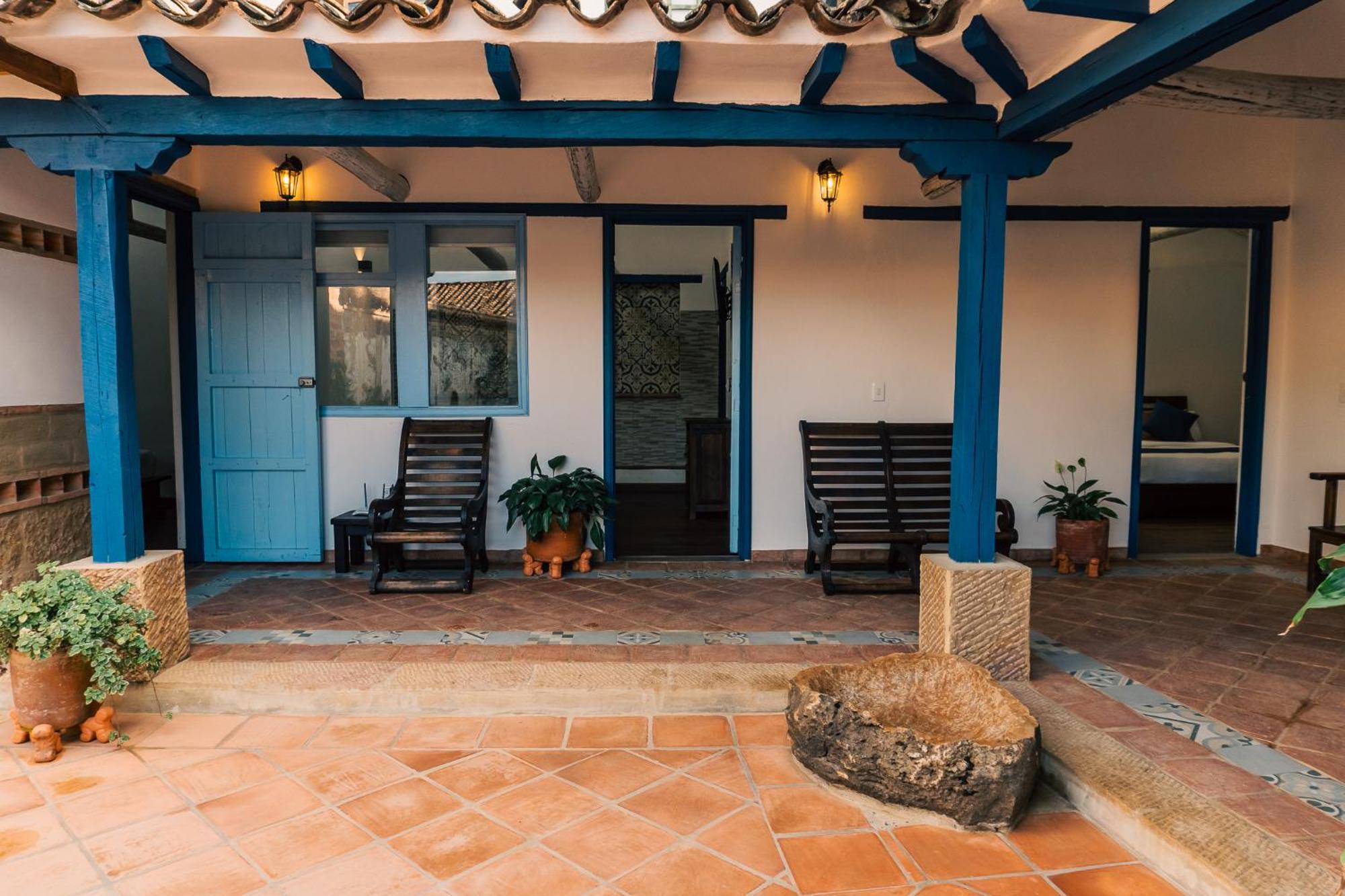 Bello Hogar Hospedaria Vdl Villa de Leyva Exteriör bild
