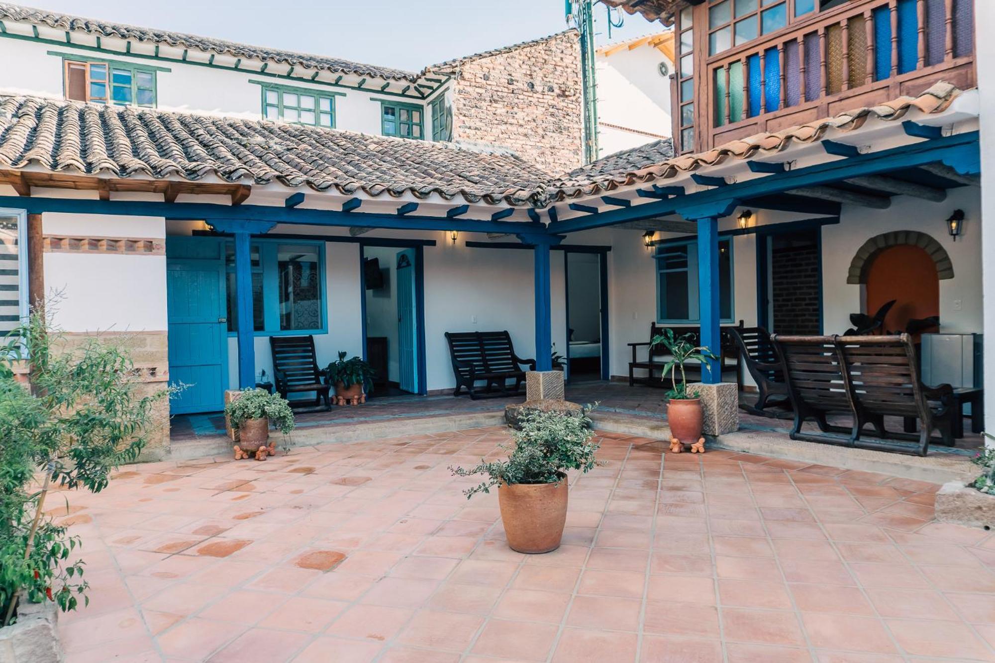 Bello Hogar Hospedaria Vdl Villa de Leyva Exteriör bild